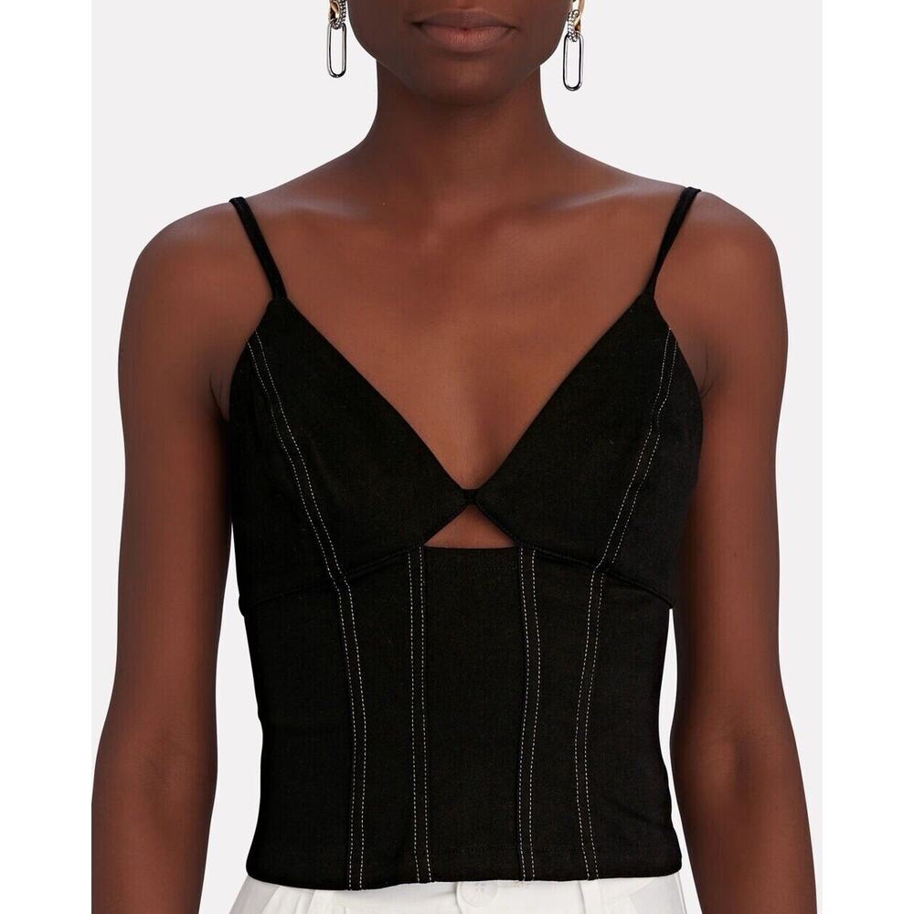 VIKTORIA & WOODS Rumble Bustier Crop Top Size 6 (MSRP $295)